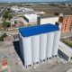 Ristrutturazione e riqualificazione dei silos in c.a. di un molino.